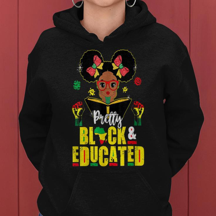 Pretty Black And Educated I Am The Strong African Queen V9 Women Hoodie