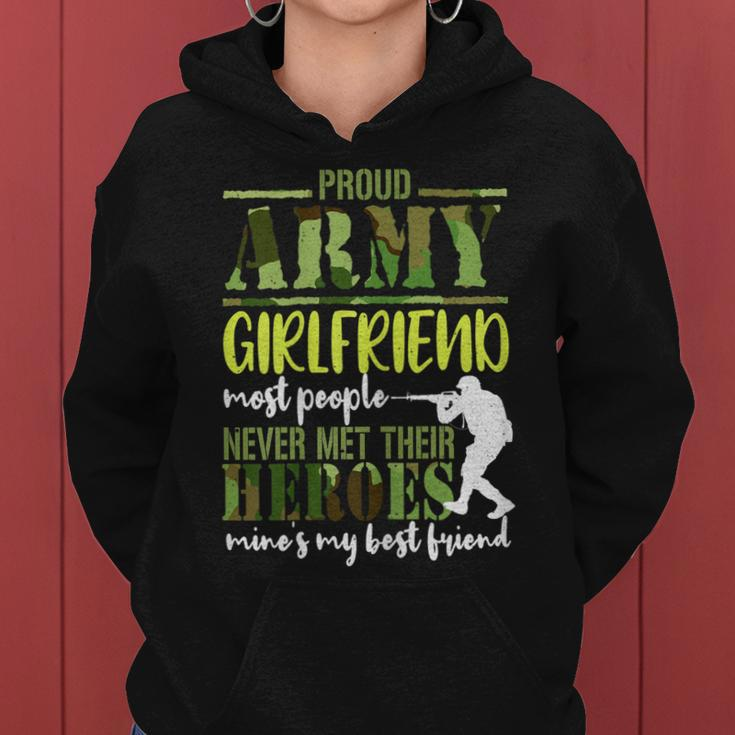 Proud Army Girlfriend To Hero Best Friend Memorial Day Gift Gift For Womens Women Hoodie