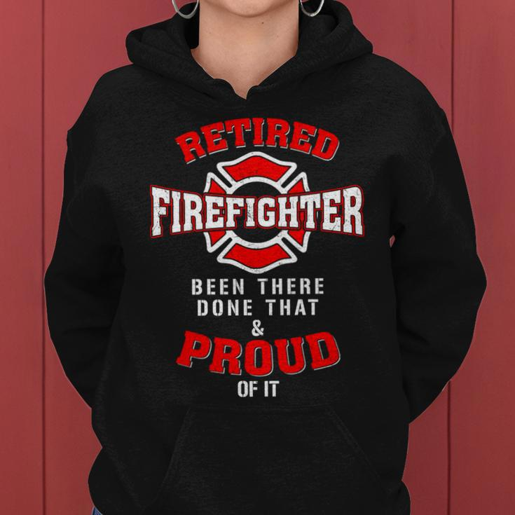 Retired Firefighter Fireman Fire Fighter Men Dad Papa Women Hoodie