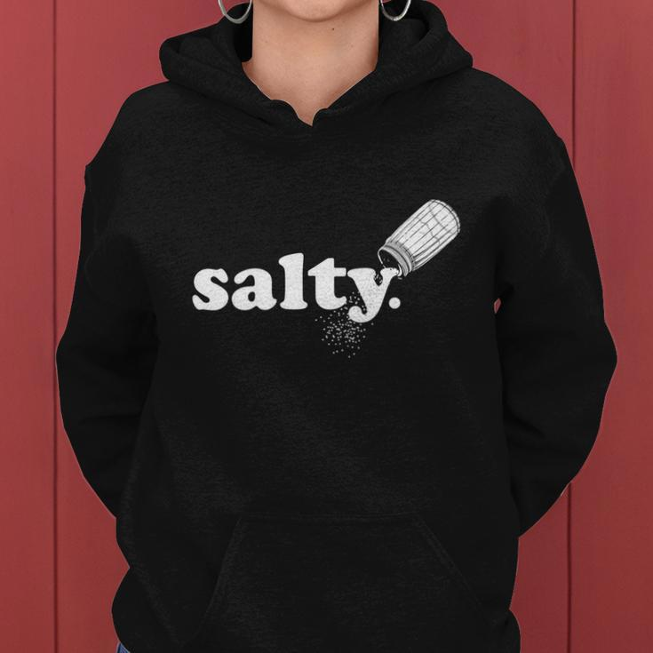 Salty Ironic Sarcastic Cool Funny Hoodie Gamer Chef Gamer Pullover Women Hoodie