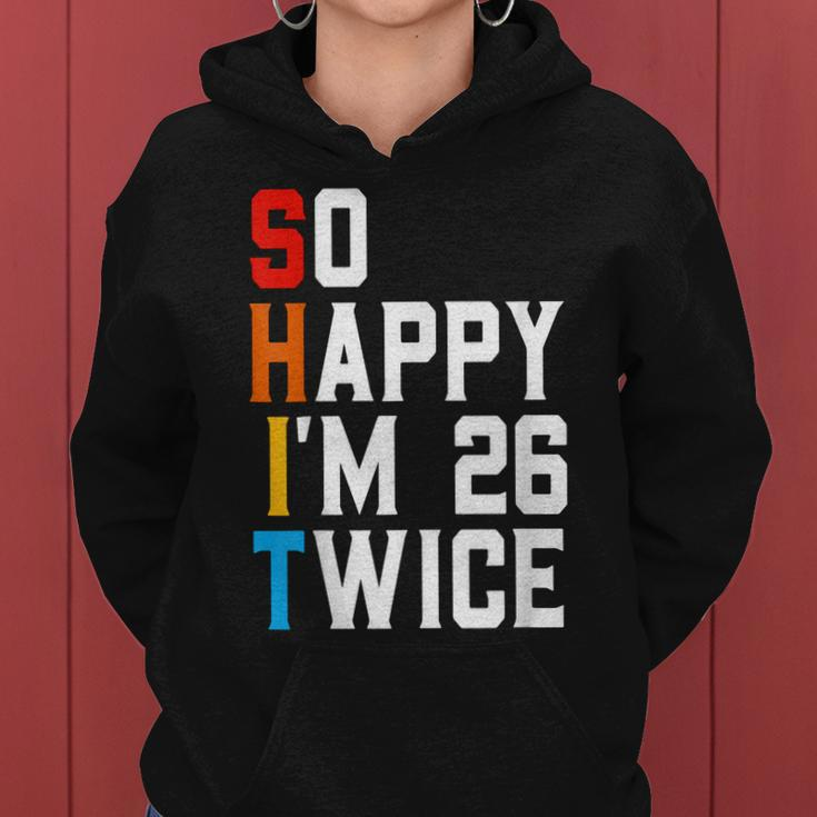 Sarcastic Funny 52 Years Old Bday Gift Vintage 52Nd Birthday Women Hoodie