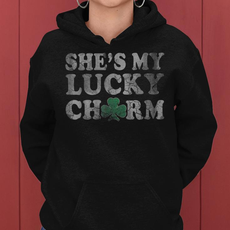 Shes My Lucky Charm Couples St Patricks Day Men Women Women Hoodie