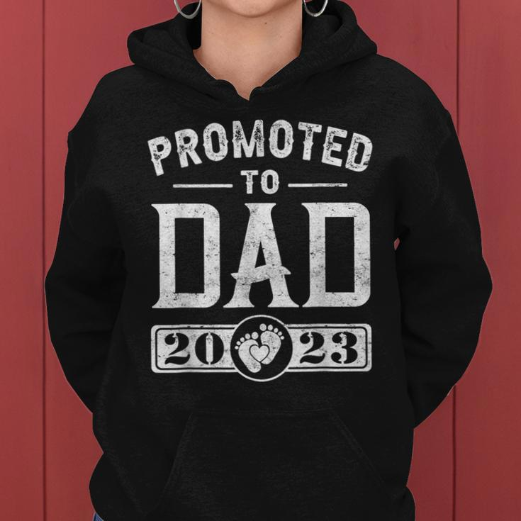 Soon To Be Dad Est 2023 Fathers Day First Time Dad Women Hoodie
