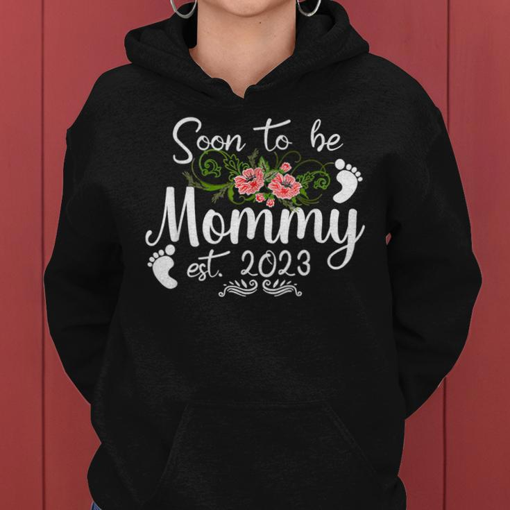 Soon To Be Mommy 2023 Mothers Day First Time Mom Pregnancy Women Hoodie