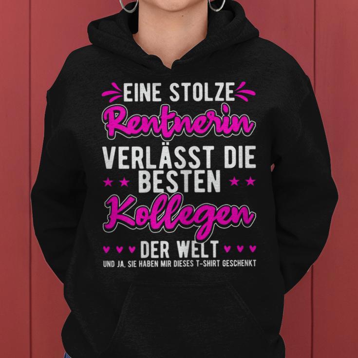 Stolze Rentnerin 2023 Hoodie, Abschied von den Besten Kollegen