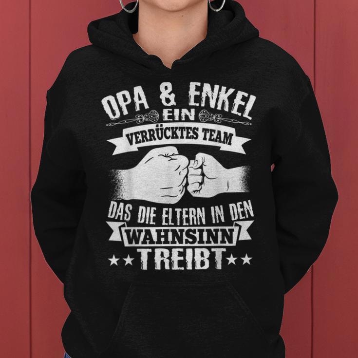 Stolzer Opa Und Enkel Partnerlook Spruch Geschenk Enkelkind Frauen Hoodie