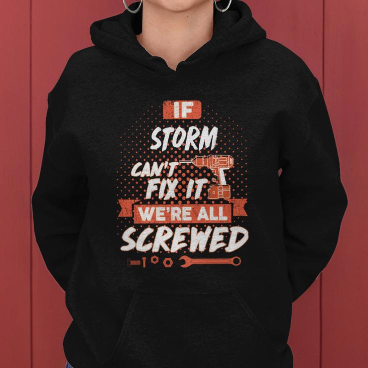 Storm Name Storm Family Name Crest Women Hoodie