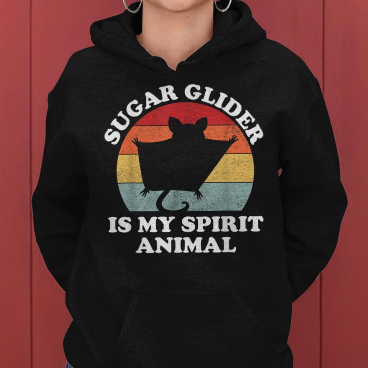 Sugar Glider Is My Spirit Animal Süßer Tierliebhaber Frauen Hoodie