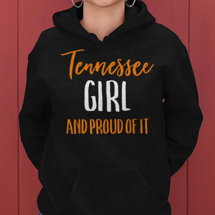 Tennessee Girl And Proud Of It Womens Football Vintage Women Hoodie
