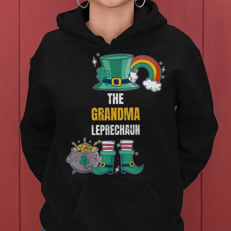 The Grandma Lebrechaun St Patricks Day Matching Women Hoodie
