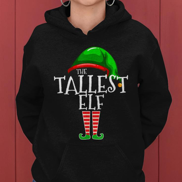 The Tallest Elf Family Matching Group Christmas Gift Funny Tshirt Women Hoodie