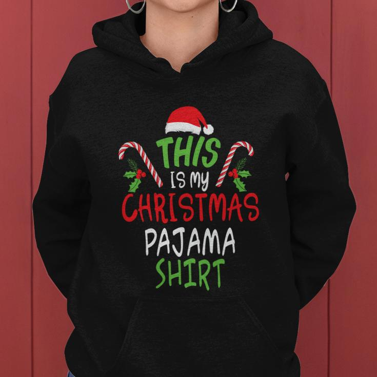 This Is My Christmas Pajama Shirt Xmas Christmas Squad Snowman Mom Claus Women Hoodie