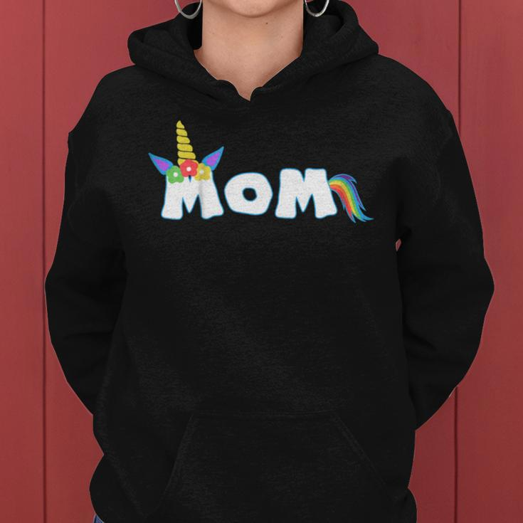Unicorn Birthday Girl Shirt Funny Mom Mommy Gift Tee Women Hoodie