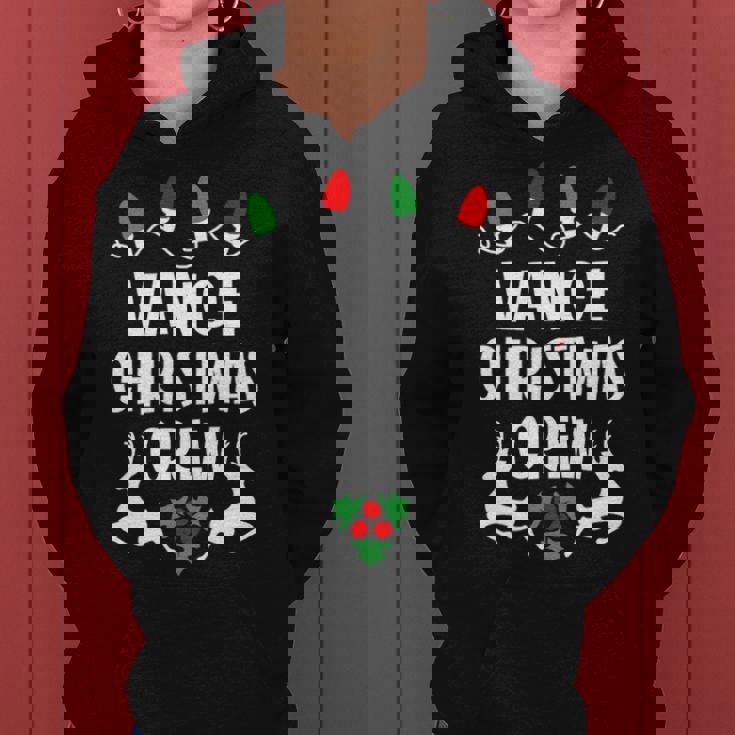 Vance Name Gift Christmas Crew Vance Women Hoodie
