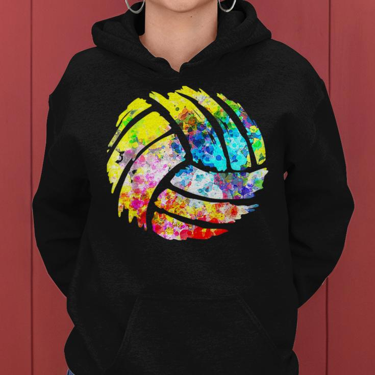 Volleyball Funny Gifts For Dad Mom Player Coach Women Hoodie