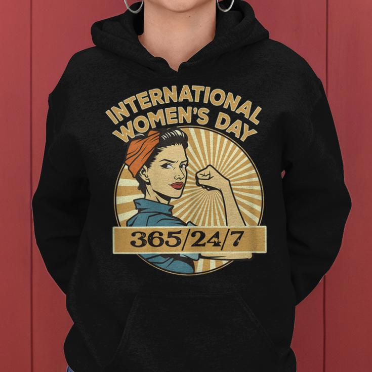 Womens International Womens Day 8 March 2023 Women Hoodie