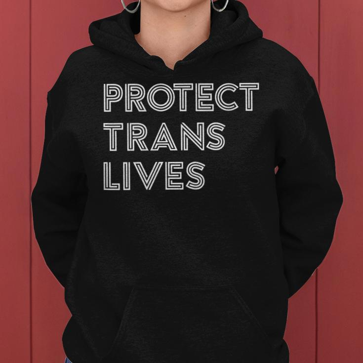 Womens Protect Trans Lives Transgender Lgbt Pride Women Hoodie