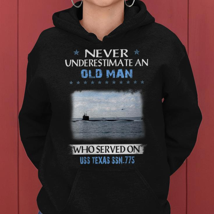 Womens Uss Texas Ssn-775 Submarine Veterans Day Father Day Women Hoodie