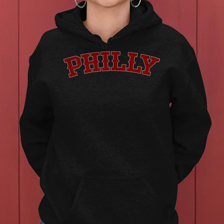 Womens Vintage Philadelphia Distressed Philly Apparel Philly Fans Women Hoodie