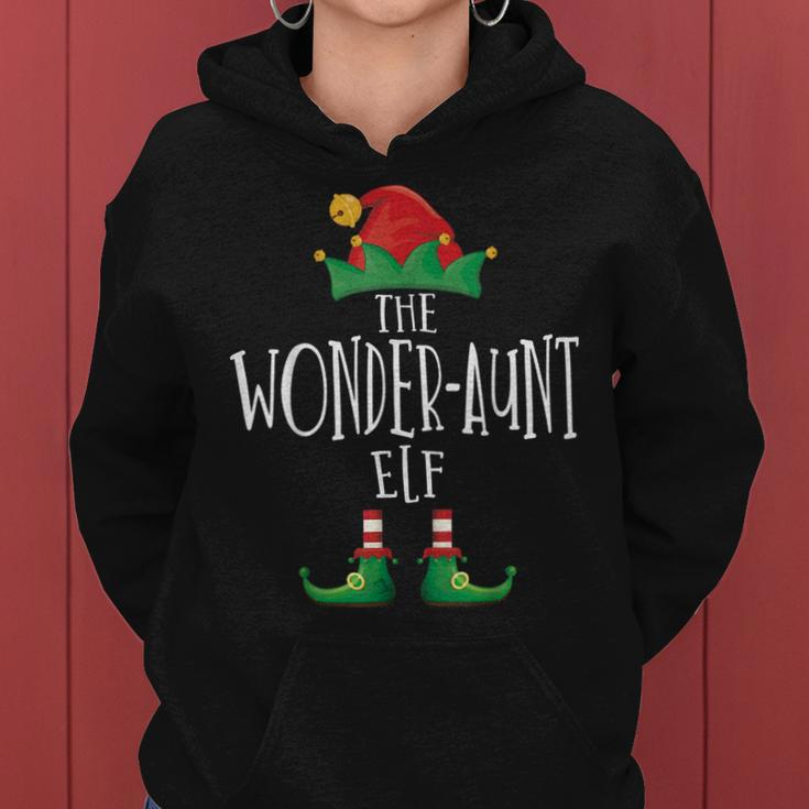 Wonder-Aunt Elf Familie Passender Pyjama Weihnachten Elf Frauen Hoodie