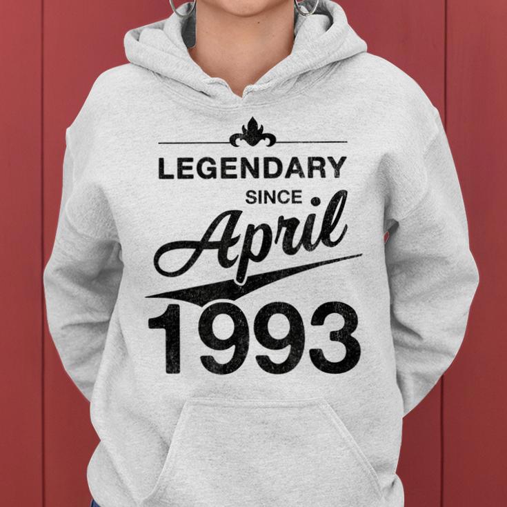 30 Geburtstag 30 Jahre Alt Legendär Seit April 1993 V2 Frauen Hoodie