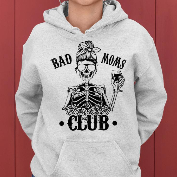 Bad Moms Club Leopard Schädel Hoodie, Lustig für Mamas