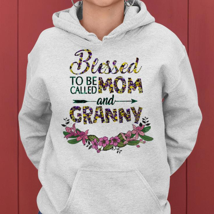 Blessed To Be Called Mom And Granny Mother’S Day 2023 Nana Women Hoodie