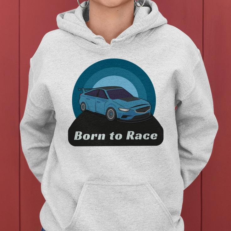 Born To Race Car Women Hoodie