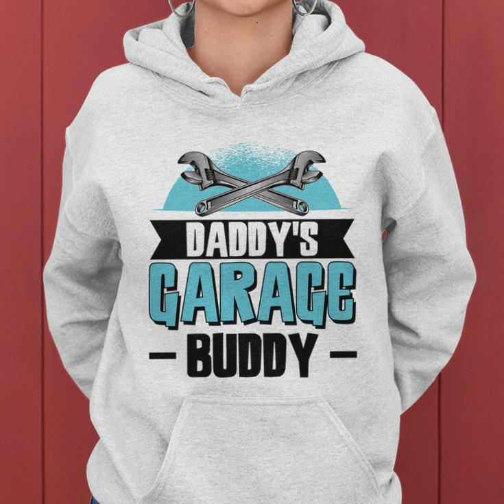 Daddys Garage Buddy Dad Mechanic Car Technician Meaningful Gift Women Hoodie