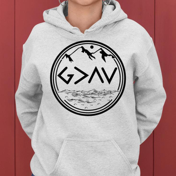 God Is Greater Than The Highs And Lows Women Hoodie
