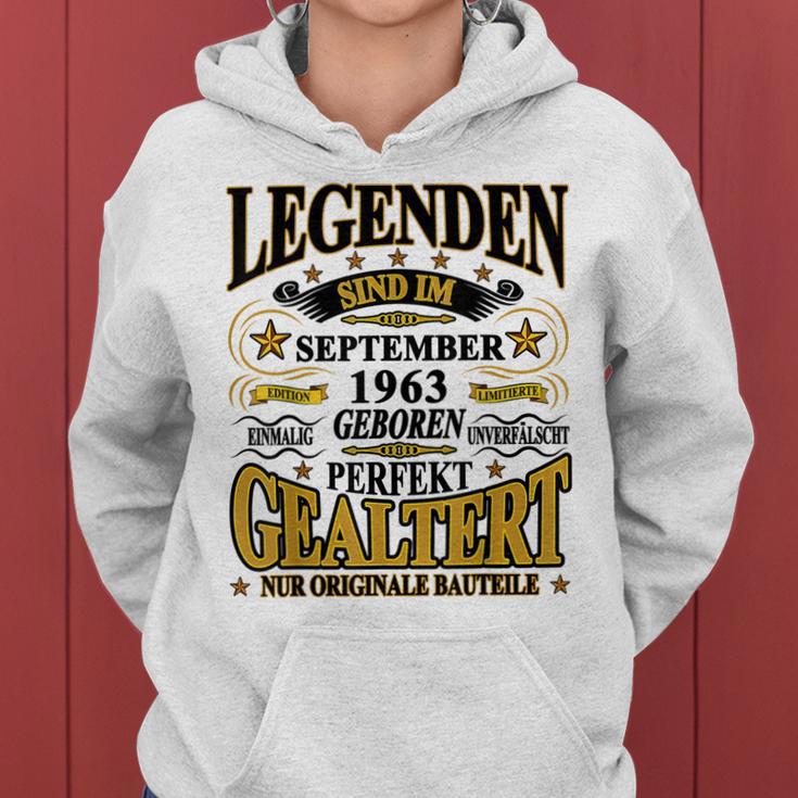 Legenden 1963 Geburt Hoodie, Lustiges 60. Geburtstag Hoodie