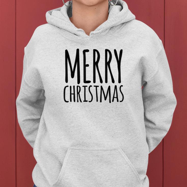 Merry Christmas Weihnachts Spruch Dekoration Damen Herren Frauen Hoodie