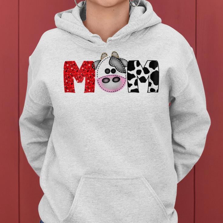 Mom Of The Birthday For Boy Cow Farm Birthday Cow Gift For Womens Women Hoodie