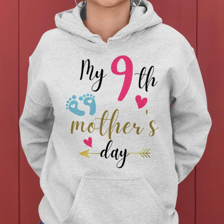 My Ninth Mothers Day V2 Women Hoodie