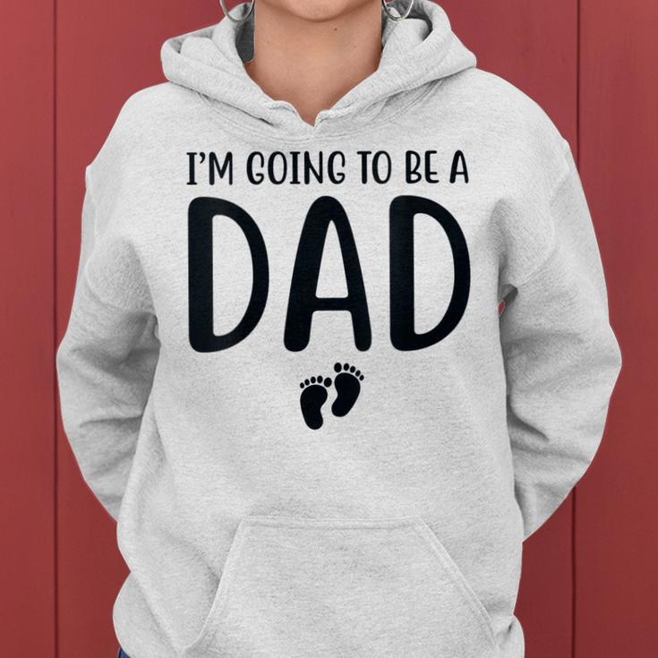 Womens New Dad I Can’T Keep Calm I’M Going To Be A Fathers Day Women Hoodie
