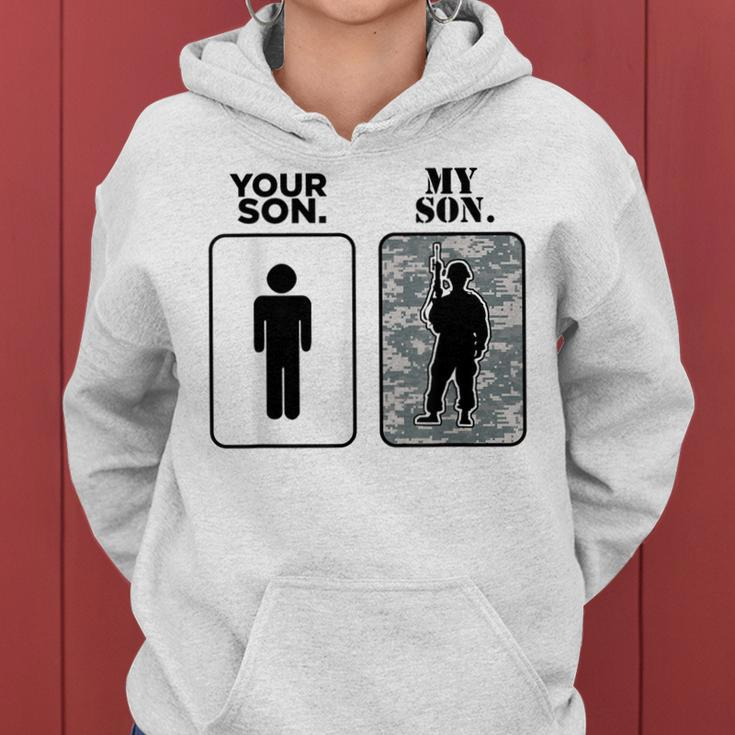 Your Son My Son Military Parents Army Moms Army Dads Women Hoodie