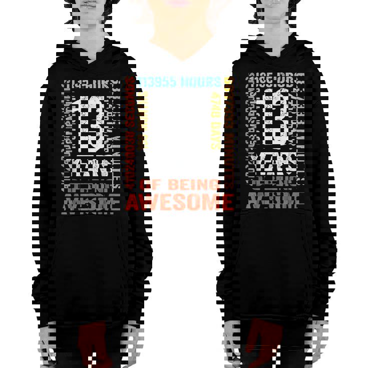 13Th Birthday 13 Years Old Vintage 156 Months Boy Girl Gift Youth