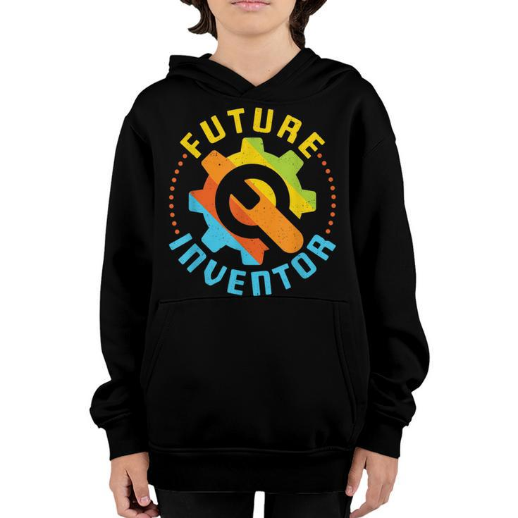 Future Inventor Scientist Squad Creator Kids Boy Toddler  Youth Hoodie