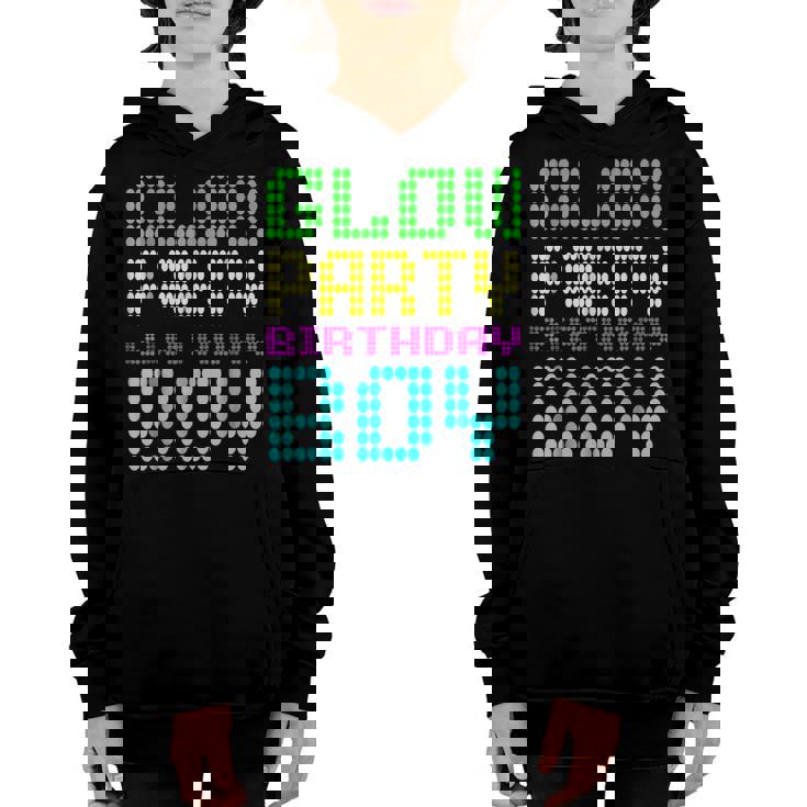 Glow Party Birthday Boy Shirt Party Gift Neon Retro Tee Glow Party Birthday Boy Shirt Party Gift Neon Retro Tee