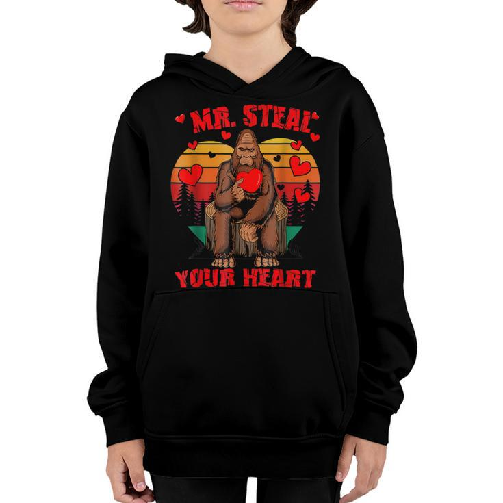 Mr Steal Your Heart Toddlers Boys Kids Valentines Day  V3 Youth Hoodie