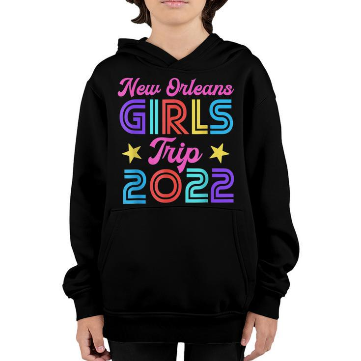 New Orleans Girls Trip 2022 Matching Bachelorette  Youth Hoodie