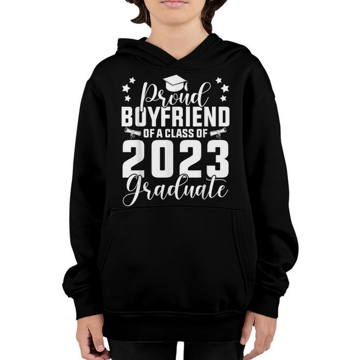 Proud Boyfriend Of A Class Of 2023 Graduate Senior Family  Youth Hoodie