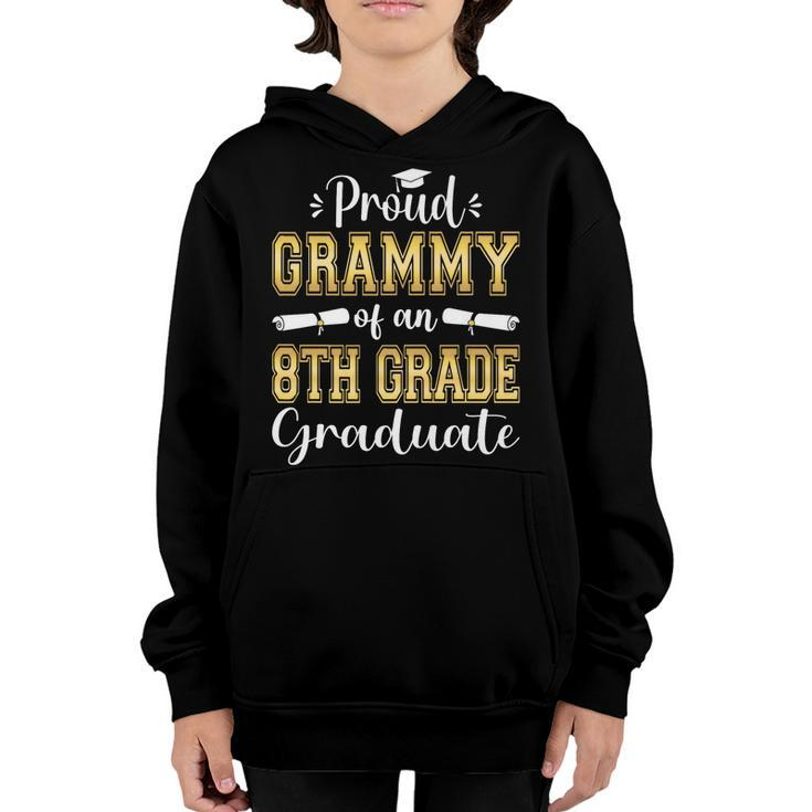 Proud Grammy Of 2023 8Th Grade Graduate Middle School Family   Youth Hoodie