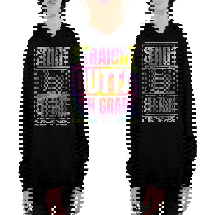 Straight Outta 8Th Grade Graduation 2023 Class Eighth Grade  Youth Hoodie
