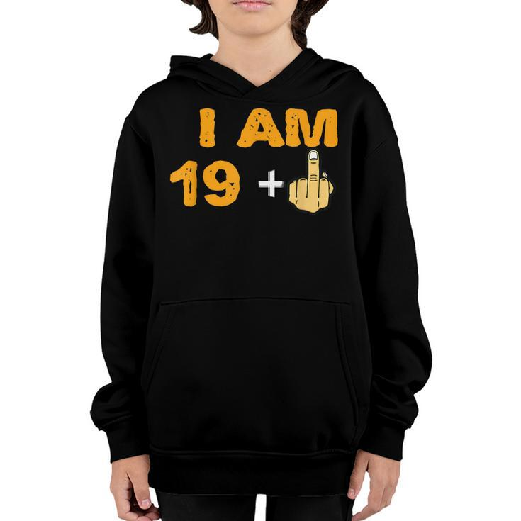 Vintage 20Th Birthday  For Boy Girl 20 Years Old  Youth Hoodie