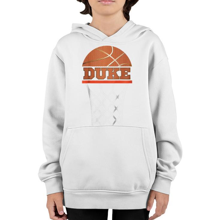 Kids Basketball Apparel | Custom Name Duke Youth Graphic T Youth Hoodie