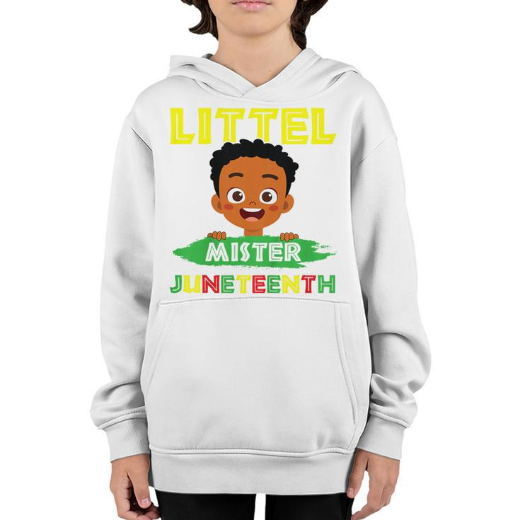 Kids Little Mister Junenth Boys Kids Toddler Baby  Youth Hoodie