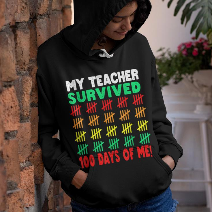 100 Days Of School Kids 100Th Day Of School Costume  Youth Hoodie
