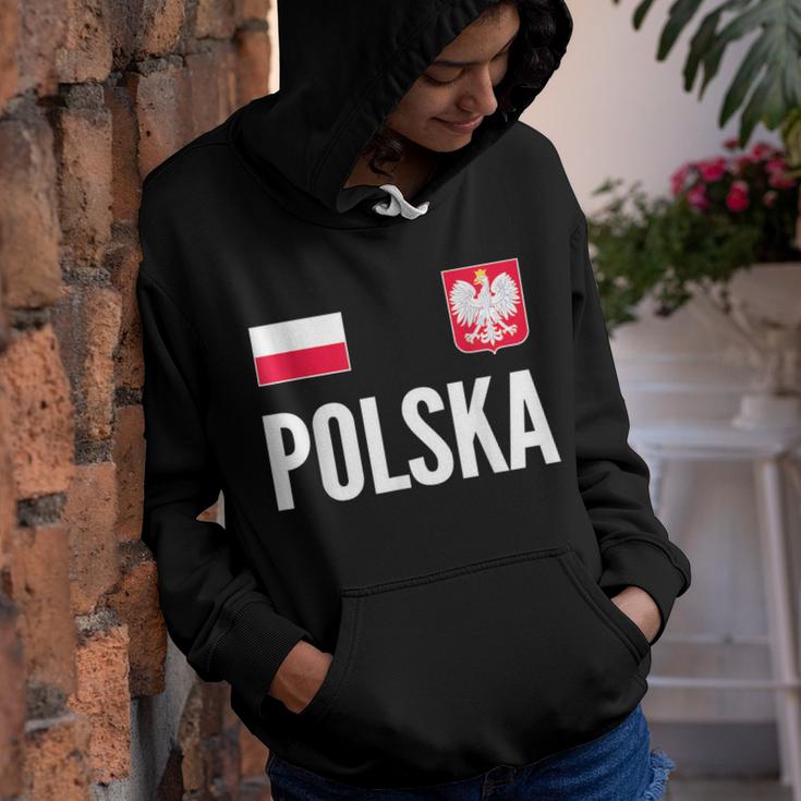 Poland Flag Soccer Jersey Polska Football Kids Youth Toddler  Youth Hoodie