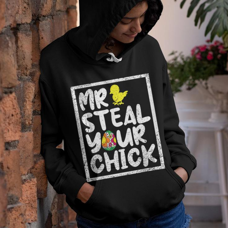 Easter Boys Toddlers Mr Steal Your Chick Funny Spring Humor Youth Hoodie